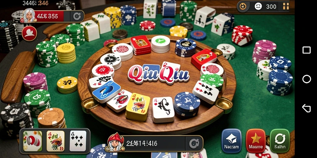 Screenshot gameplay QiuQiu yang menampilkan aksi seru.