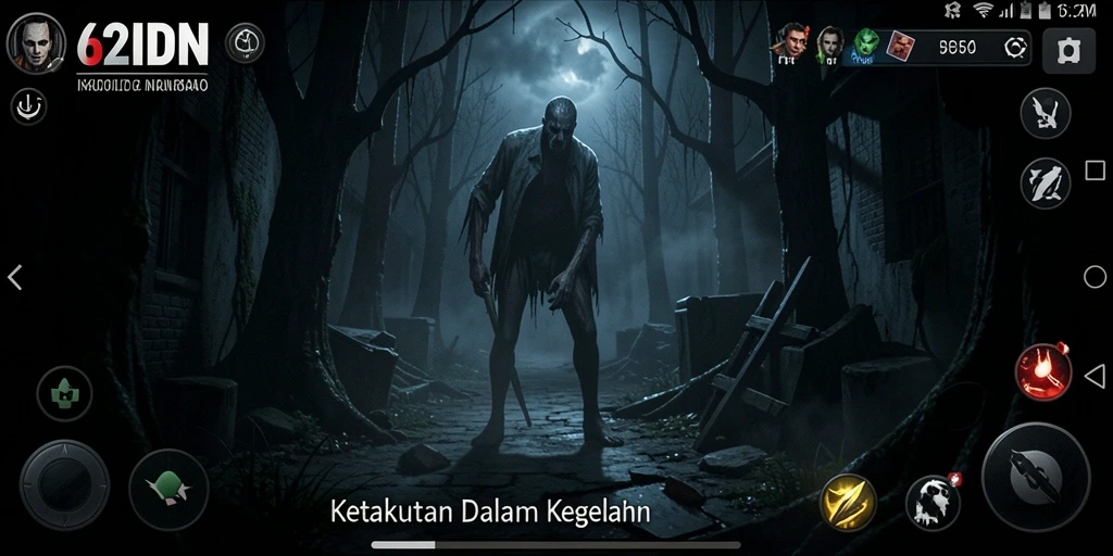 Gameplay menakutkan dengan banyak kejutan menyeramkan.