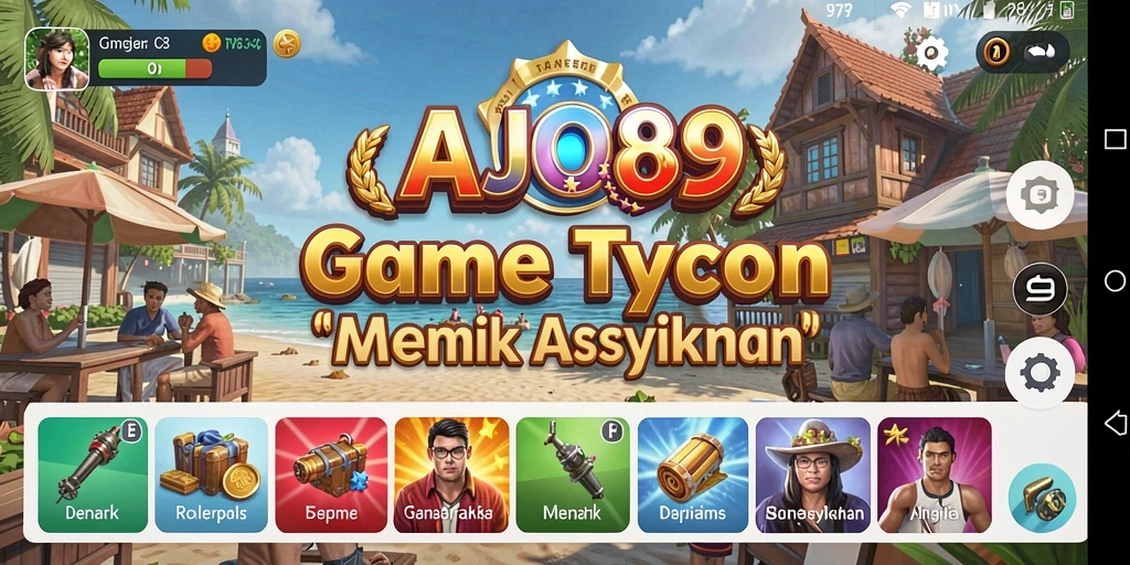 Tampilan gameplay AJO89 yang menarik dan strategis.