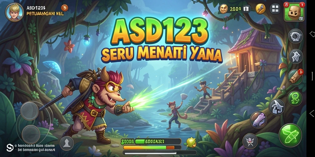 Tampilan gameplay seru dengan tantangan petualangan yang menarik.