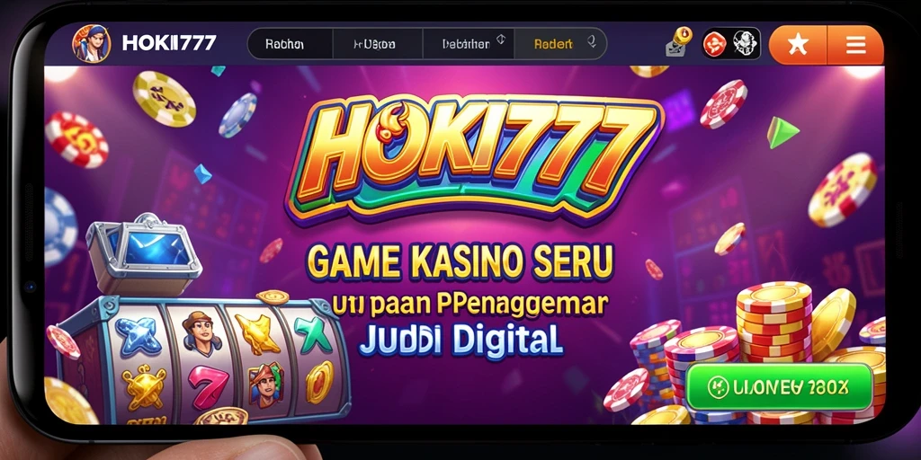 Tampilan utama gameplay HOKI777 yang menegangkan dan penuh keseruan.