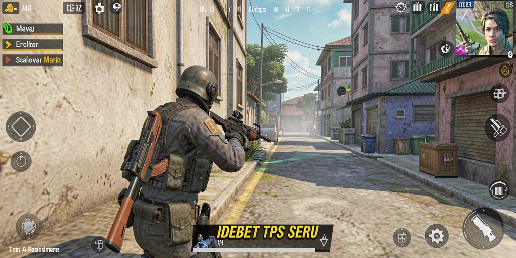 Tampilan menarik dari gameplay dan aksi mendebarkan di IDEBET.