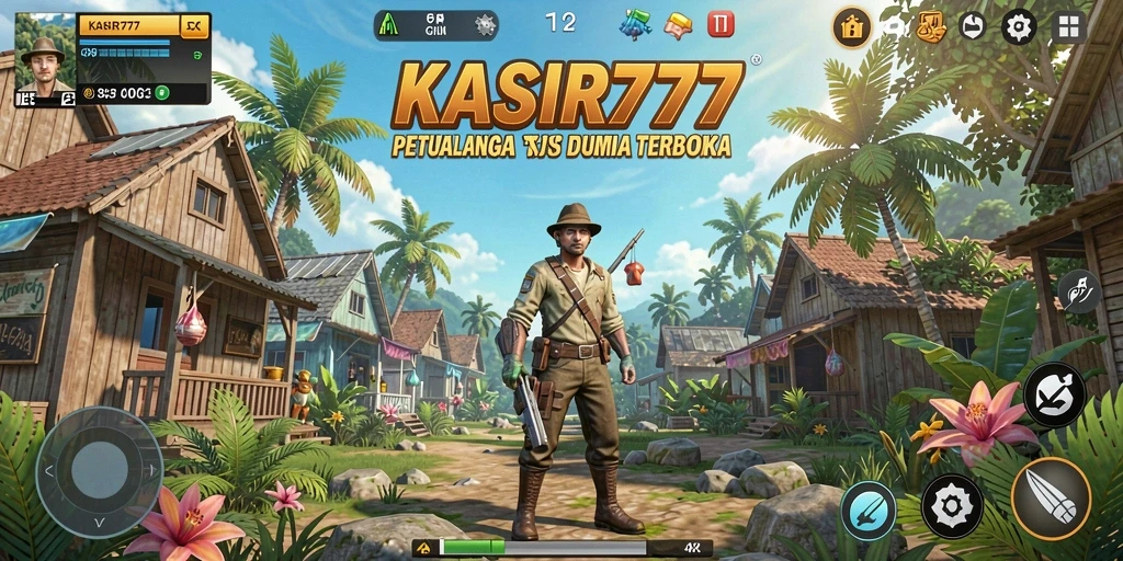 Screenshot KASIR777 menampilkan aksi seru dalam dunia terbuka.