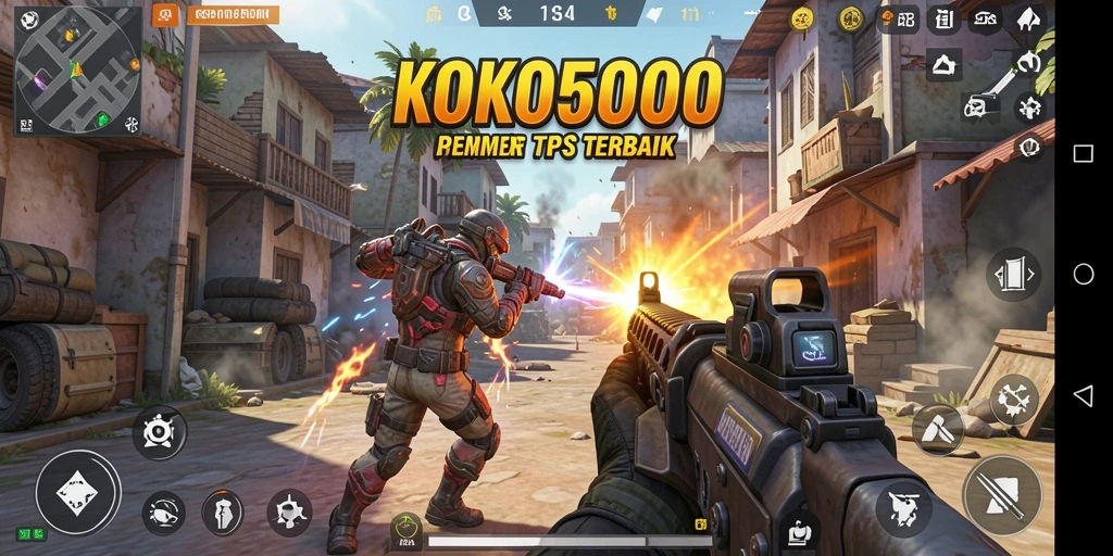 Gameplay intens KOKO5000 dengan aksi tak terduga.
