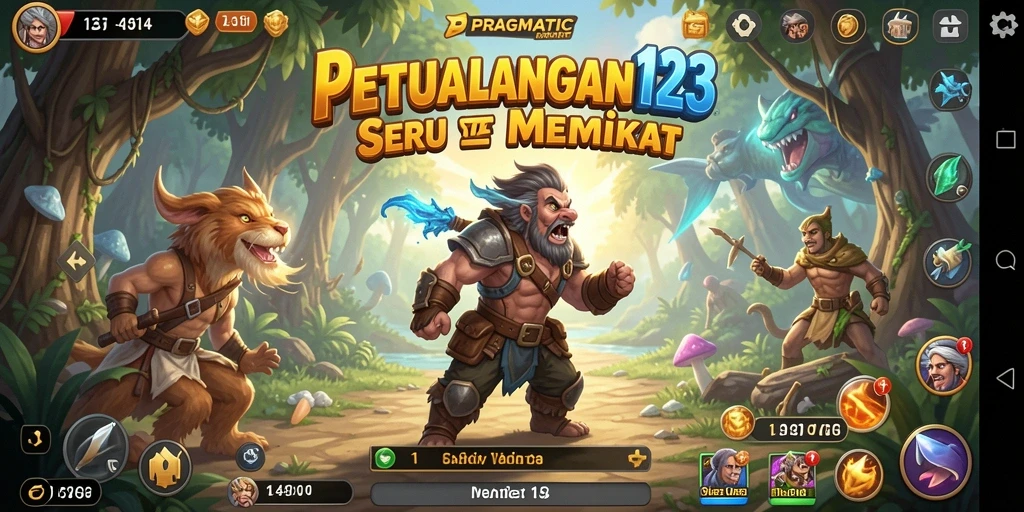 Tampilan gameplay PRAGMATIC123 yang penuh petualangan dan tantangan.