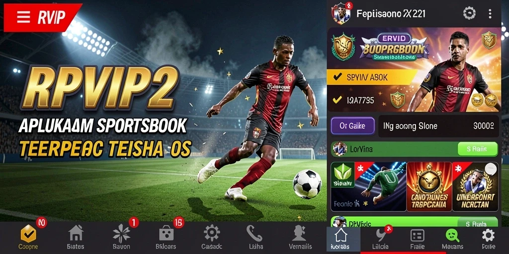 Tampilan menarik dari gameplay RPVIP2 dalam taruhan olahraga.